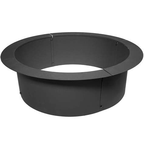 metal rings for fire box|in ground fire rings.